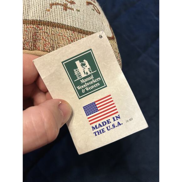 Vintage Cat Tapestry Pillow Never Trust Anyone Who Doesn't Like Cats 11X8 New - Picture 3 of 7